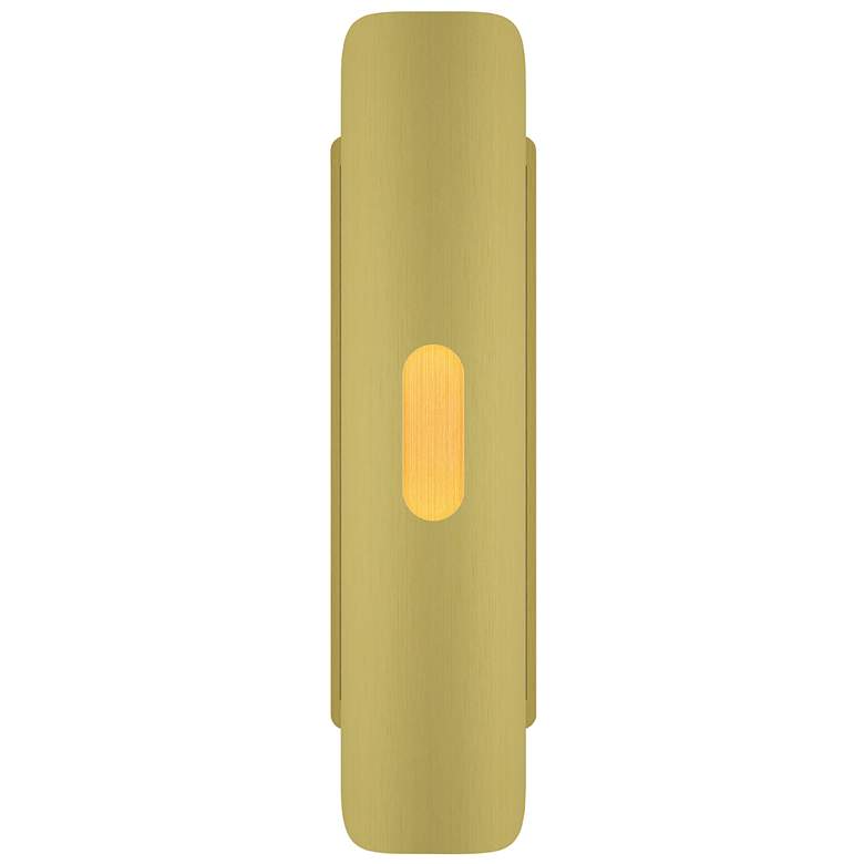 Image 1 Lupe 23.6" High Pale Green WEP Light Collection LED Wall Sconce