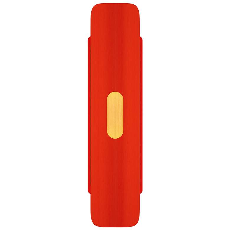 Image 1 Lupe 23.6" High Red WEP Light Collection Wall Sconce