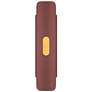 Lupe 23.6" High Violet WEP Light Collection Wall Sconce
