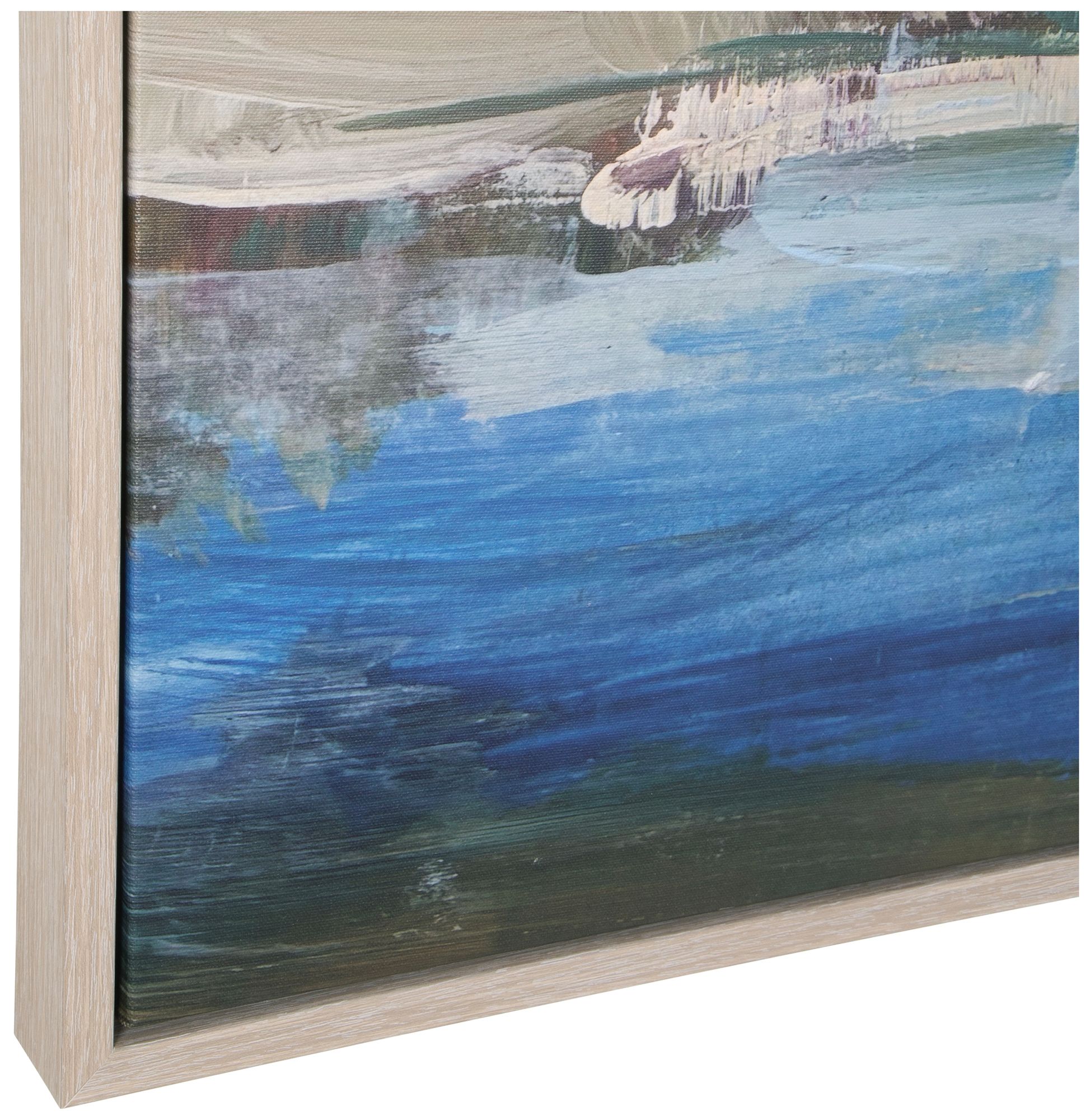 Image 5 Lush Valley 49 1/2" Square Framed Canvas Wall Art more views