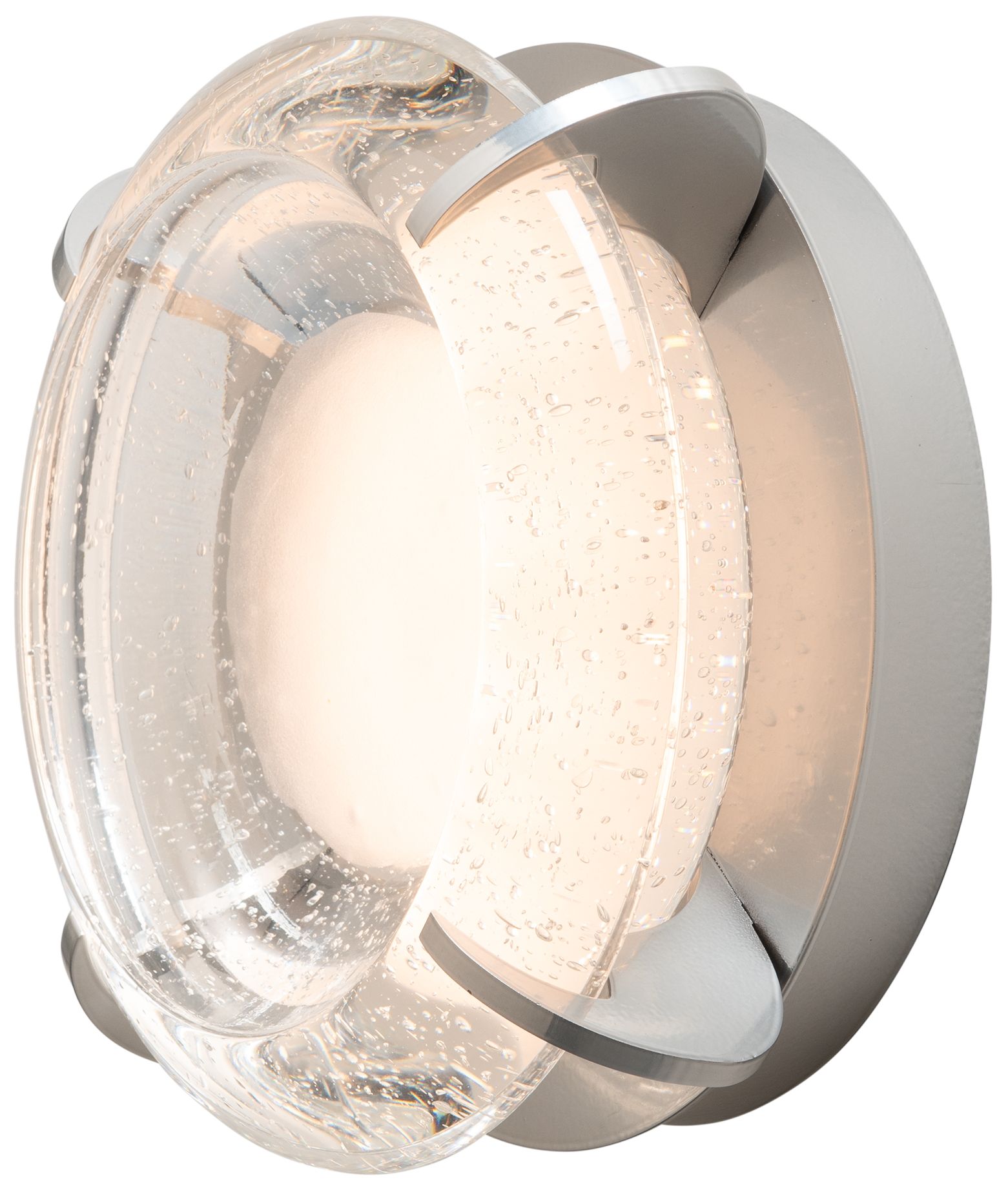 Image 3 Lustra 11"Wide Sterling LED Flush Mount/Wall Sconce more views