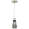 Lustra 3 3/4" Wide Smoke Glass Freejack Mini Pendant Light