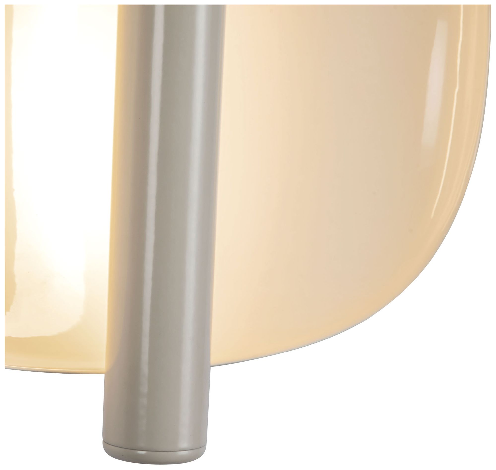 Image 5 Lustre 9-in Pearl White dimmable LED Wall Sconce more views