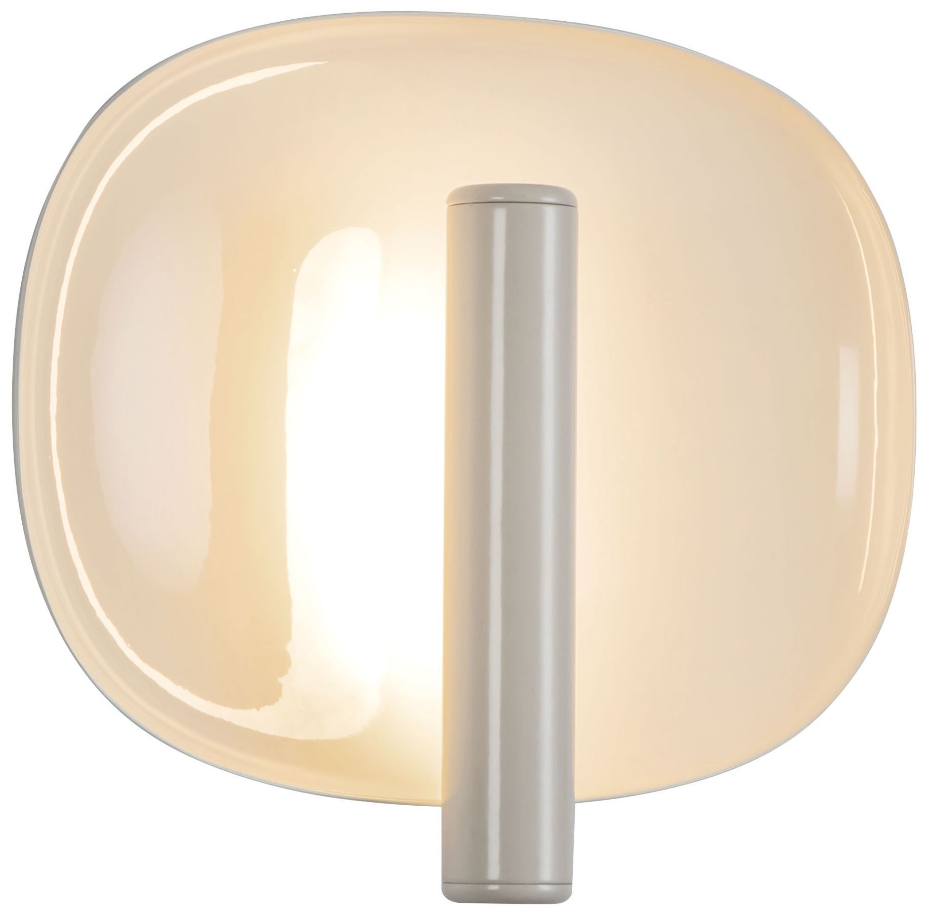 Image 6 Lustre 9-in Pearl White dimmable LED Wall Sconce more views