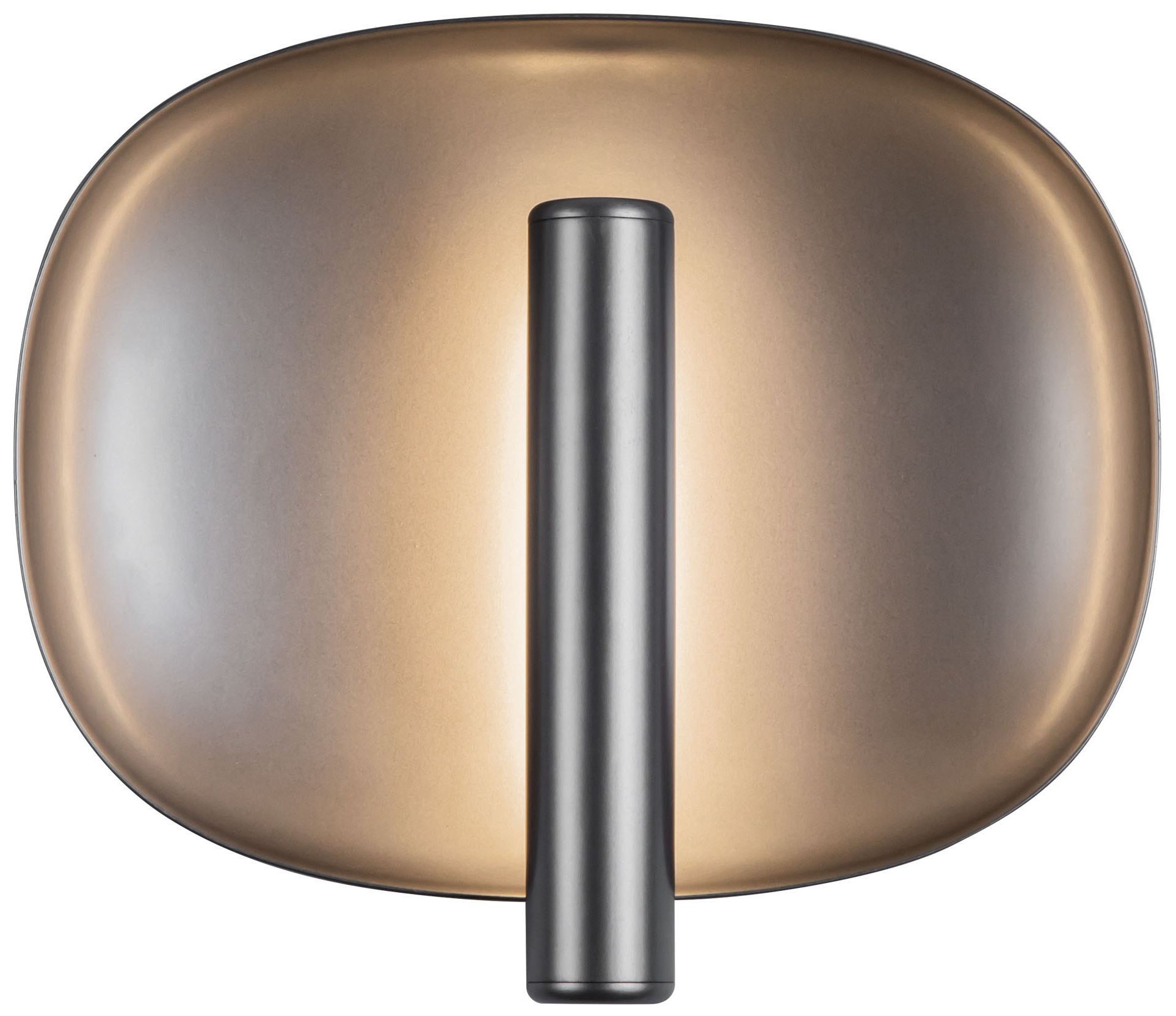 Lustre 9-in Space Gray dimmable LED Wall Sconce