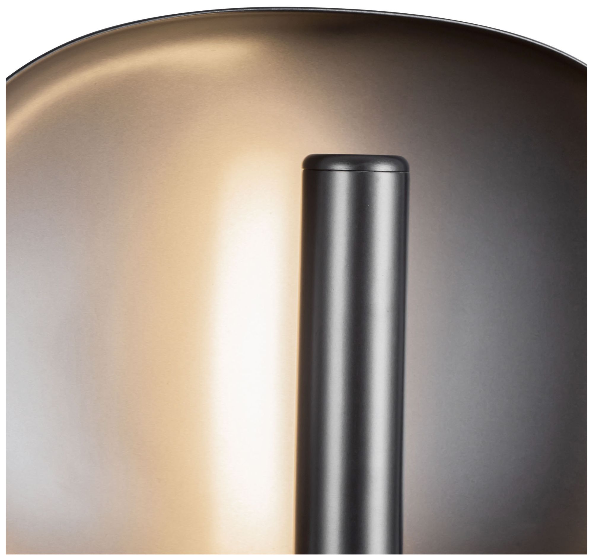 Image 4 Lustre 9-in Space Gray dimmable LED Wall Sconce more views