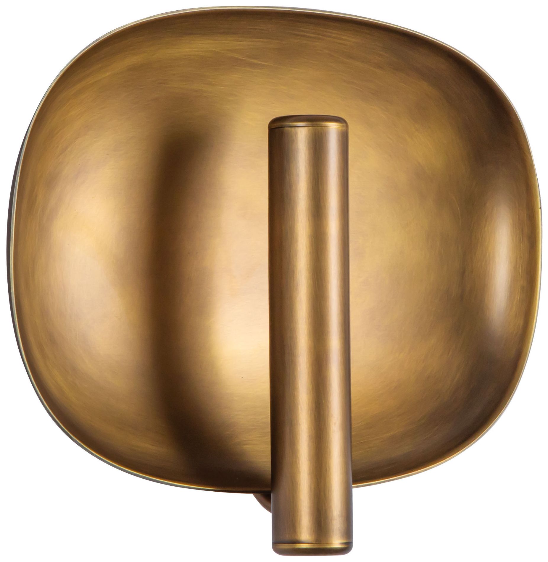 Image 3 Lustre 9-in Vintage Brass dimmable LED Wall Sconce more views