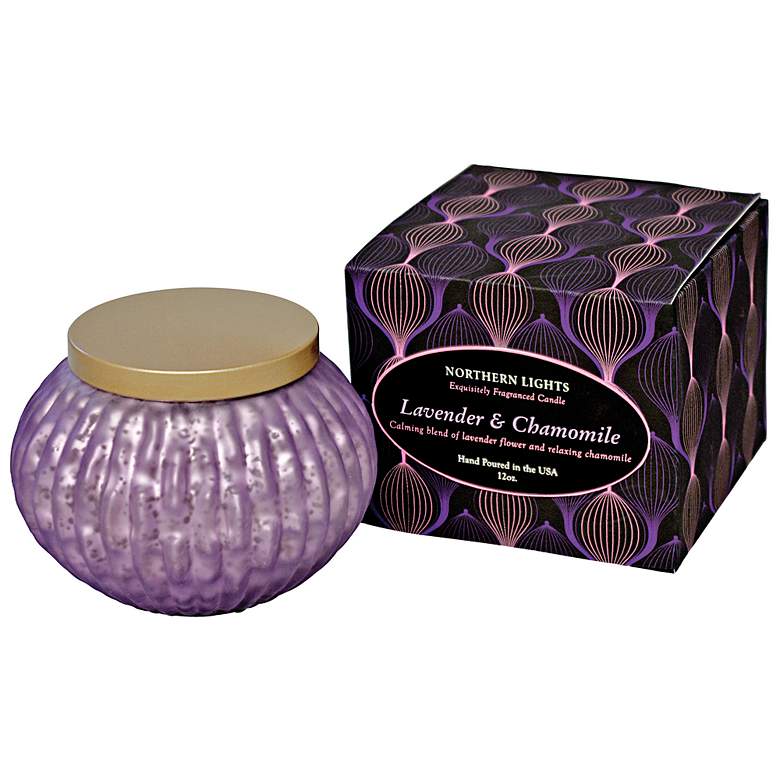 Image 1 Lustre Fragranced Lavender and Chamomile Candle