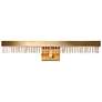 1_Lustris 26" Wide Gold 1-Light LED Linear Wall Sconce