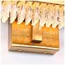 3_Lustris 26" Wide Gold 1-Light LED Linear Wall Sconce more views