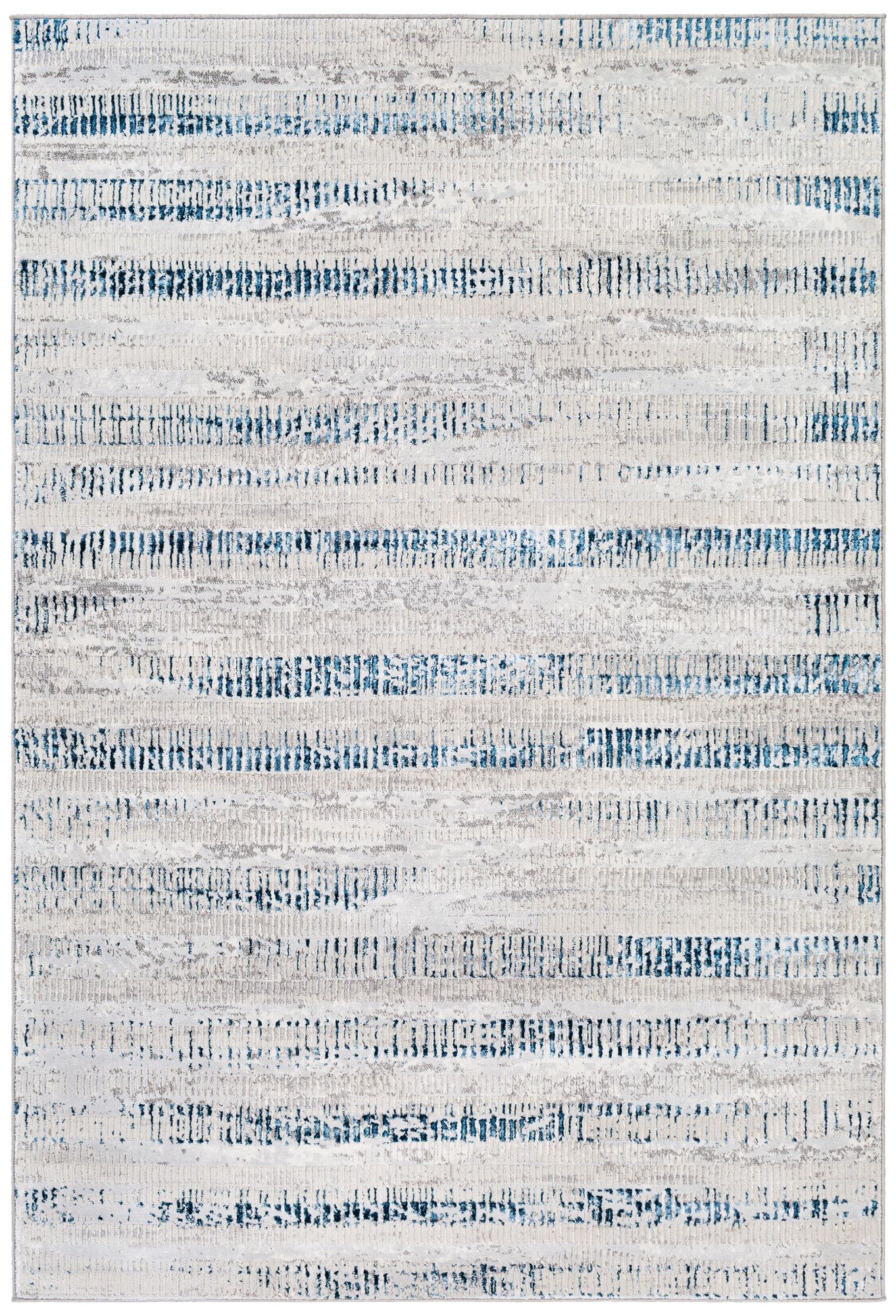 Thumbnail1 of Lustro LSR-2309 6'7"x9' Dark Blue and Light Beige Area Rug