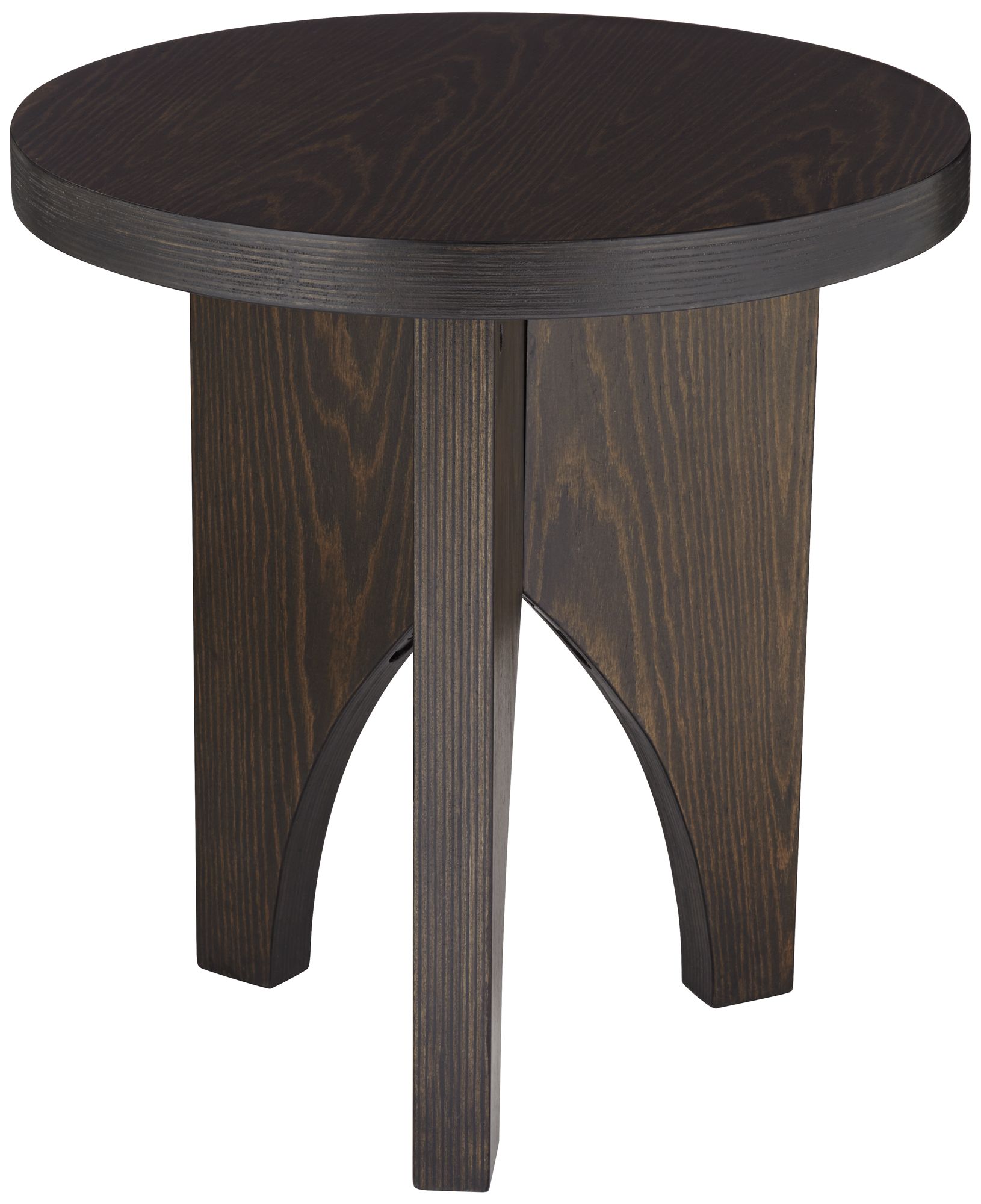 Lutebrand 18 3/4" Wide Dark Wood Side Table in scene