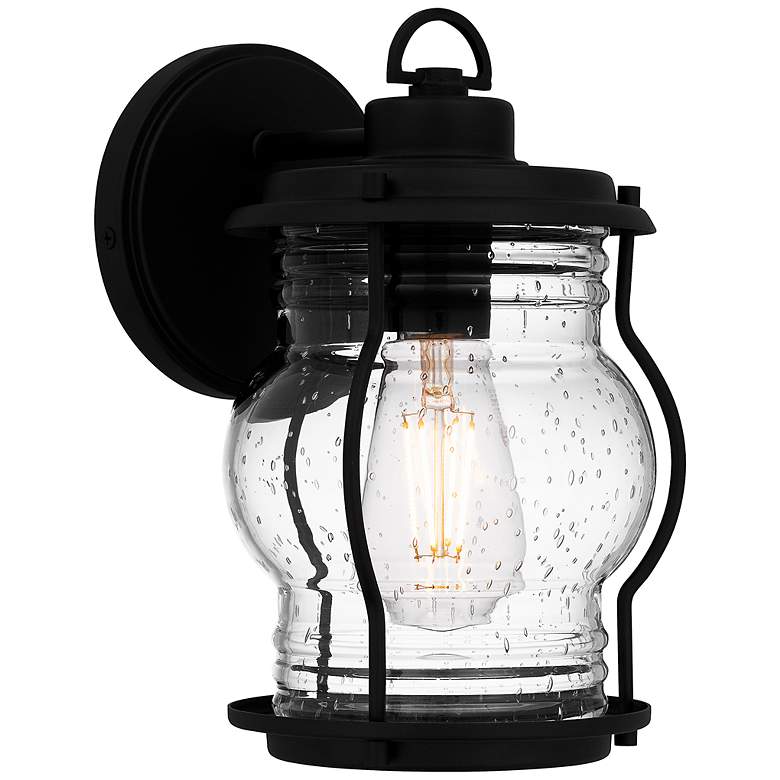 Image 2 Luther 1-Light Earth Black Outdoor Wall Lantern