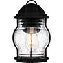 4_Luther 1-Light Earth Black Outdoor Wall Lantern more views