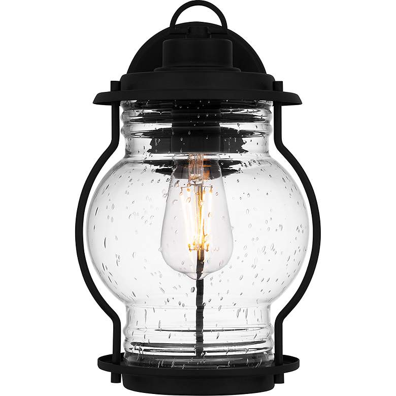 Image 4 Luther 1-Light Earth Black Outdoor Wall Lantern more views