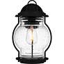 4_Luther 1-Light Earth Black Outdoor Wall Lantern more views