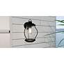 7_Luther 1-Light Earth Black Outdoor Wall Lantern more views