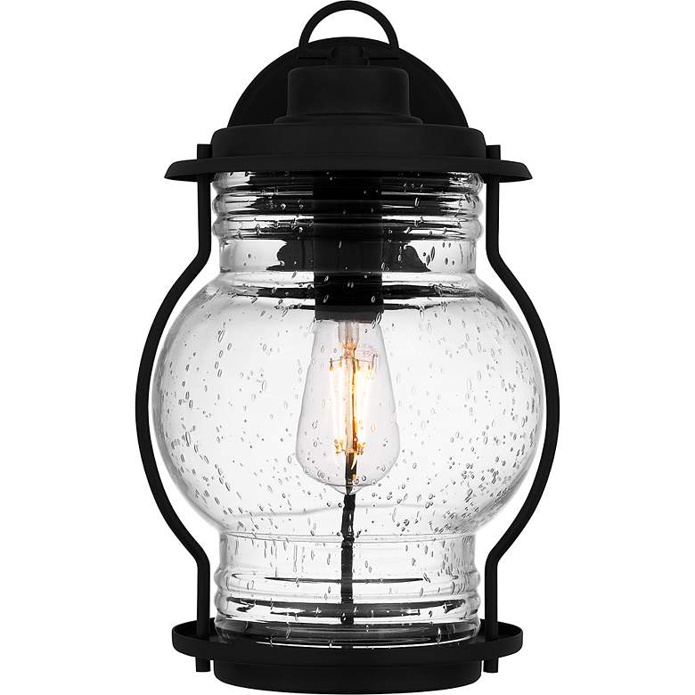 Image 4 Luther 1-Light Earth Black Outdoor Wall Lantern more views
