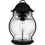 4_Luther 1-Light Earth Black Outdoor Wall Lantern more views