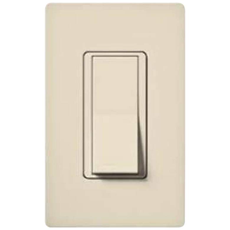 Image 1 Lutron Claro Light Almond 3-Way Switch