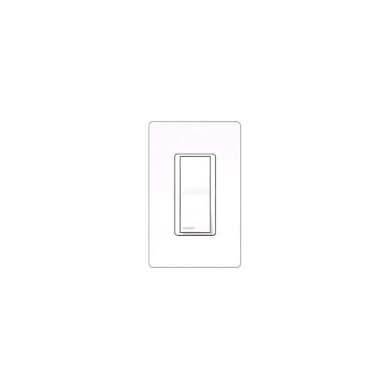 Image 1 Lutron Claro White 3-Way Switch