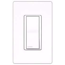 Image1 of Lutron Claro White Single Pole Switch