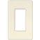 Lutron Diva Biscuit SC Single Gang Wallplate Switchplate