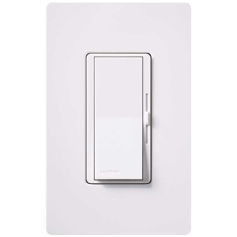 Image 1 Lutron Diva/CL White CFL/LED Dimmer