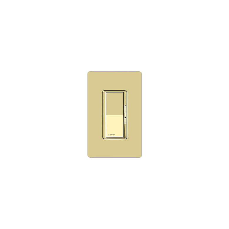 Image 1 Lutron Diva Ivory 600 Watt 3-Way Magnetic Dimmer