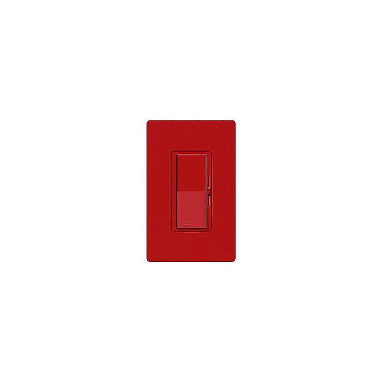 Image 1 Lutron Diva SC 600W Single Pole Hot Red Dimmer