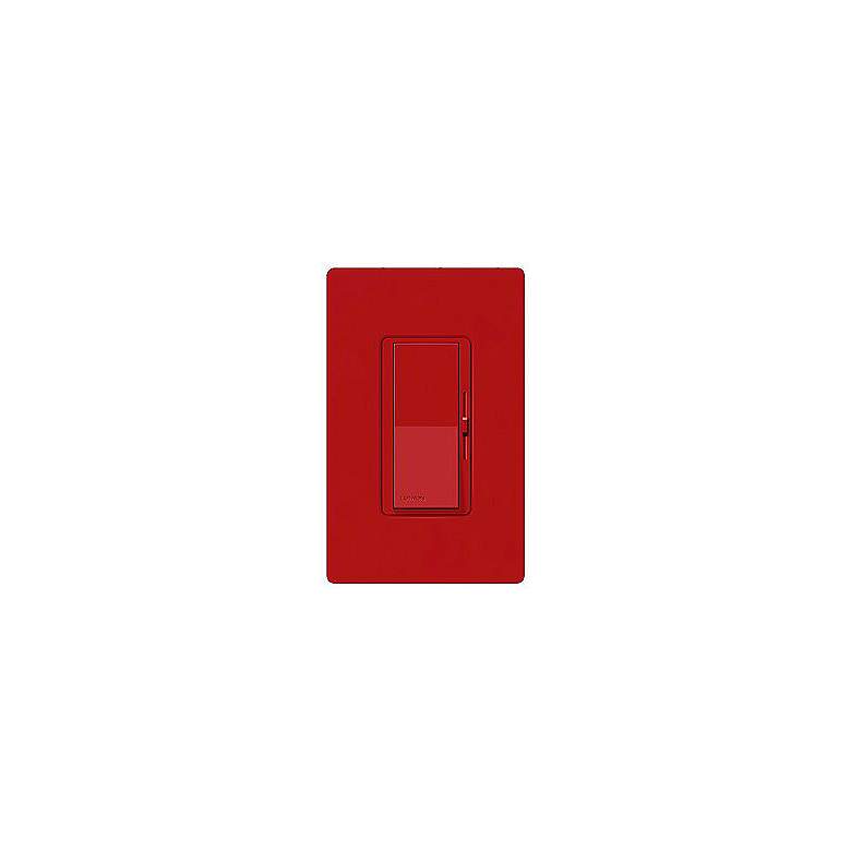 Image 1 Lutron Diva SC 600W Single Pole Hot Red Dimmer