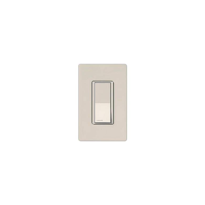 Image 1 Lutron Diva Taupe SC Single Pole Switch