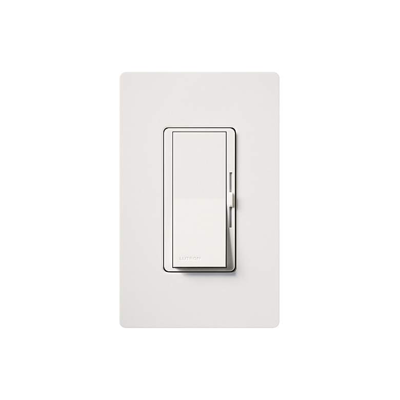 Image 1 Lutron Diva White 600W Incandescent/Halogen 3-Way Dimmer