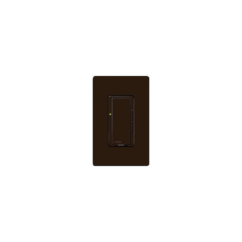 Image 1 Lutron Maestro Brown 600 Watt Low Voltage Magnetic Dimmer