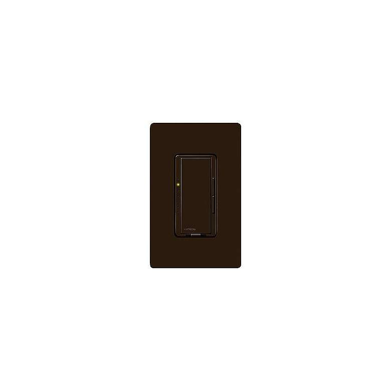 Image 1 Lutron Maestro Brown 600 Watt Low Voltage Magnetic Dimmer