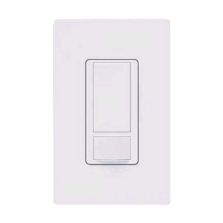 Image 1 Lutron Maestro White Small Room 2-Mode Occupancy Sensor