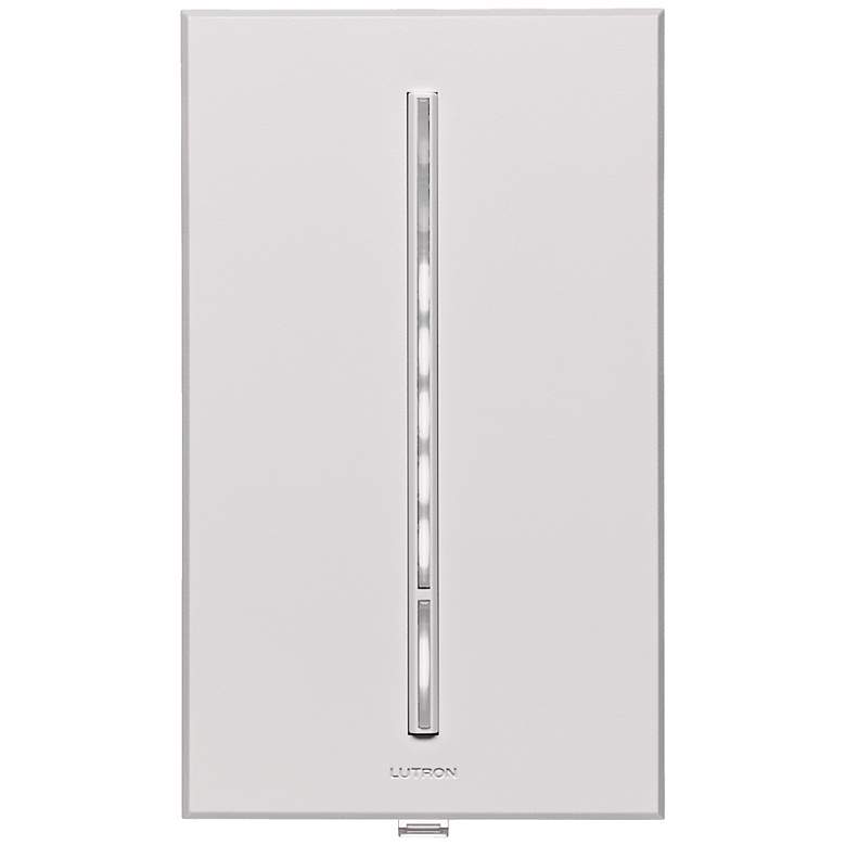 Image 1 Lutron Vierti 600 Watt White LED Multilocation White Dimmer