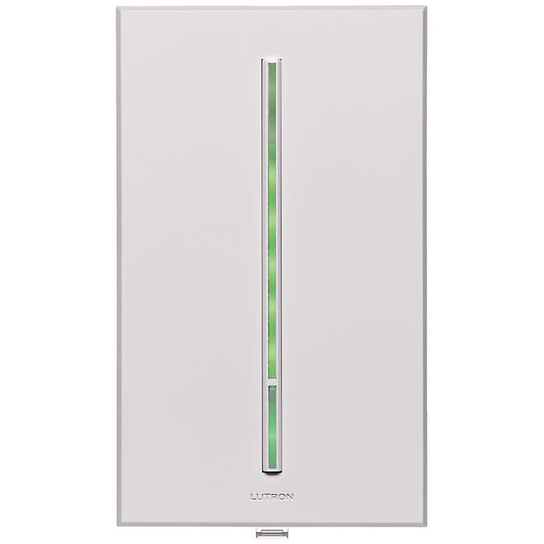 Image 1 Lutron Vierti Green LED 600 Watt Single Pole White Dimmer