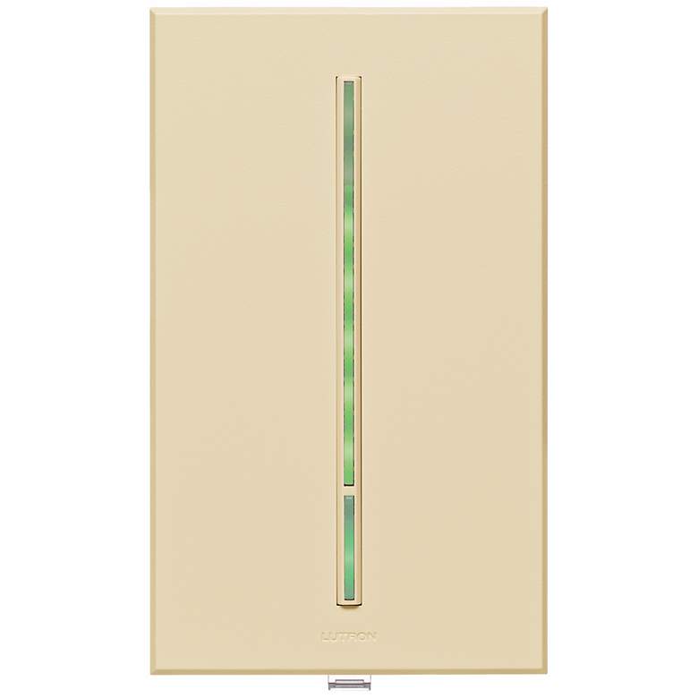 Image 1 Lutron Vierti White LED Light Almond Companion Control