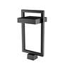 3_Luttrel 21 1/2" High Black LED Outdoor Post Light more views