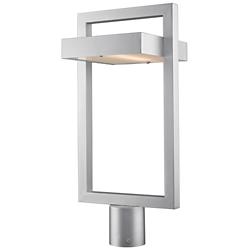 Luttrel 26 1/2" High Silver LED Outdoor Post Mount Light