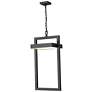3_Luttrel 29 1/2" High Black LED Outdoor Hanging Light