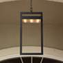 2_Luttrel 29 1/2" High Black LED Outdoor Hanging Light