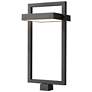 1_Luttrel 29" High Black LED Outdoor Post Light