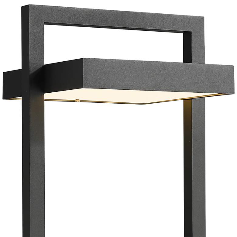 Image 2 Luttrel 29" High Black LED Outdoor Post Light more views