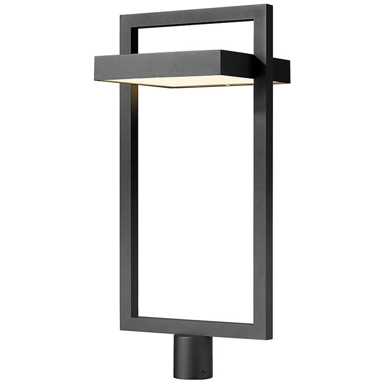 Image 1 Luttrel 30 1/2" High Black LED Outdoor Post Light