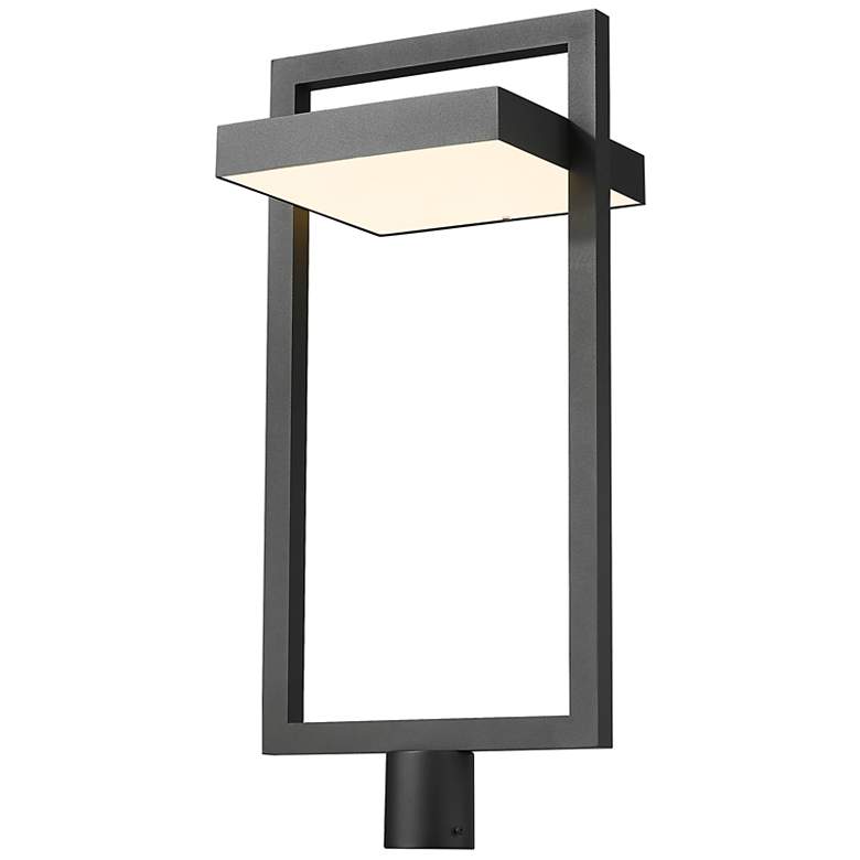 Image 3 Luttrel 30 1/2" High Black LED Outdoor Post Light more views