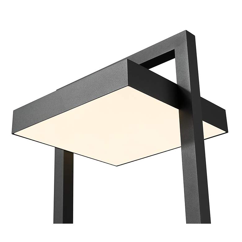 Image 4 Luttrel 30 1/2" High Black LED Outdoor Post Light more views