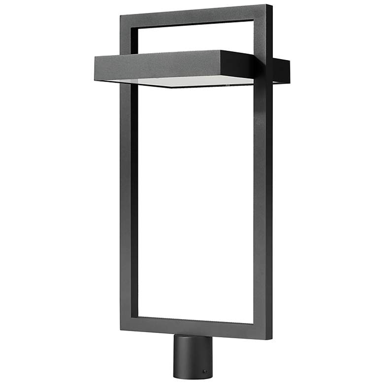 Image 5 Luttrel 30 1/2" High Black LED Outdoor Post Light more views