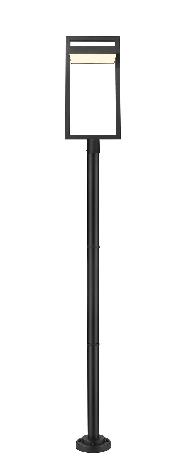 Image 5 Luttrel by Z-Lite Black 104.25 inch LED 1 Light Outdoor Post Mounted more views